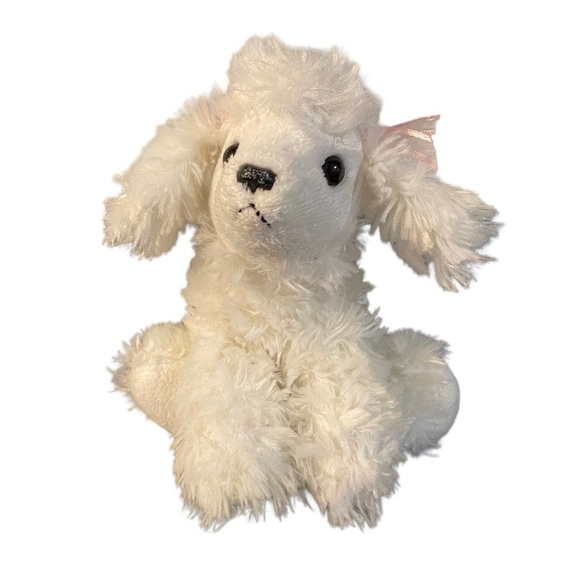 Aurora | Toys | Fifi White French Poodle Dog Plush Stuffed Animal Mini Flopsie 8 Aurora World ...